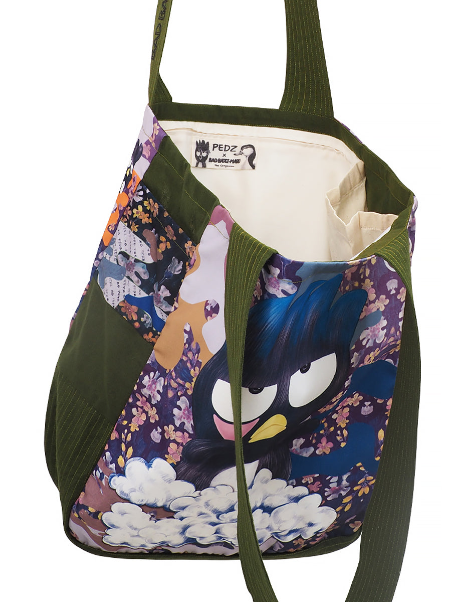 PEDZ X BADTZ CAMOUFLAGE TOTE BAG
