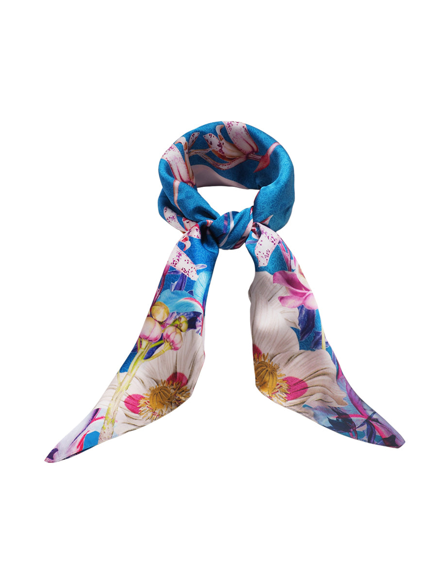 Blue Shala & Pink Moon Scarf