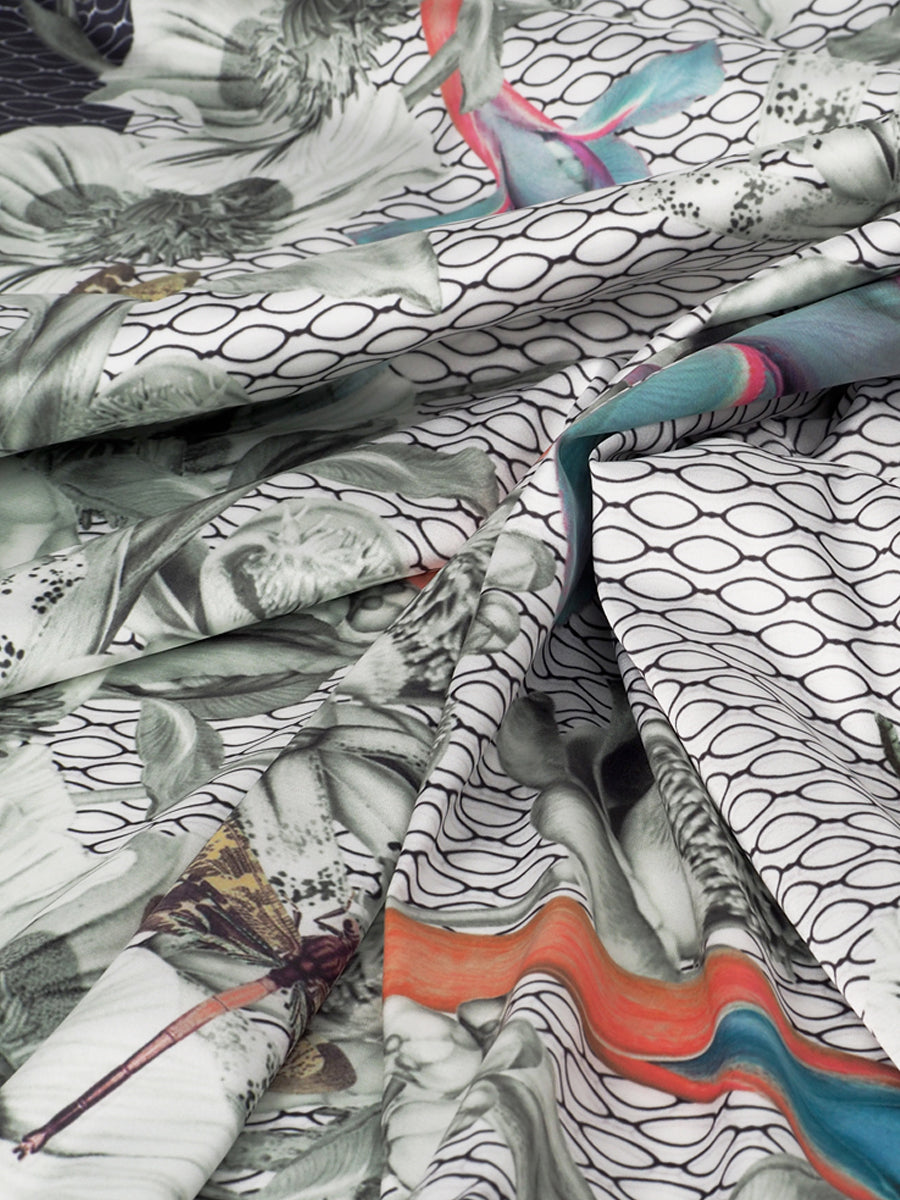 Black Secret Garden Scarf