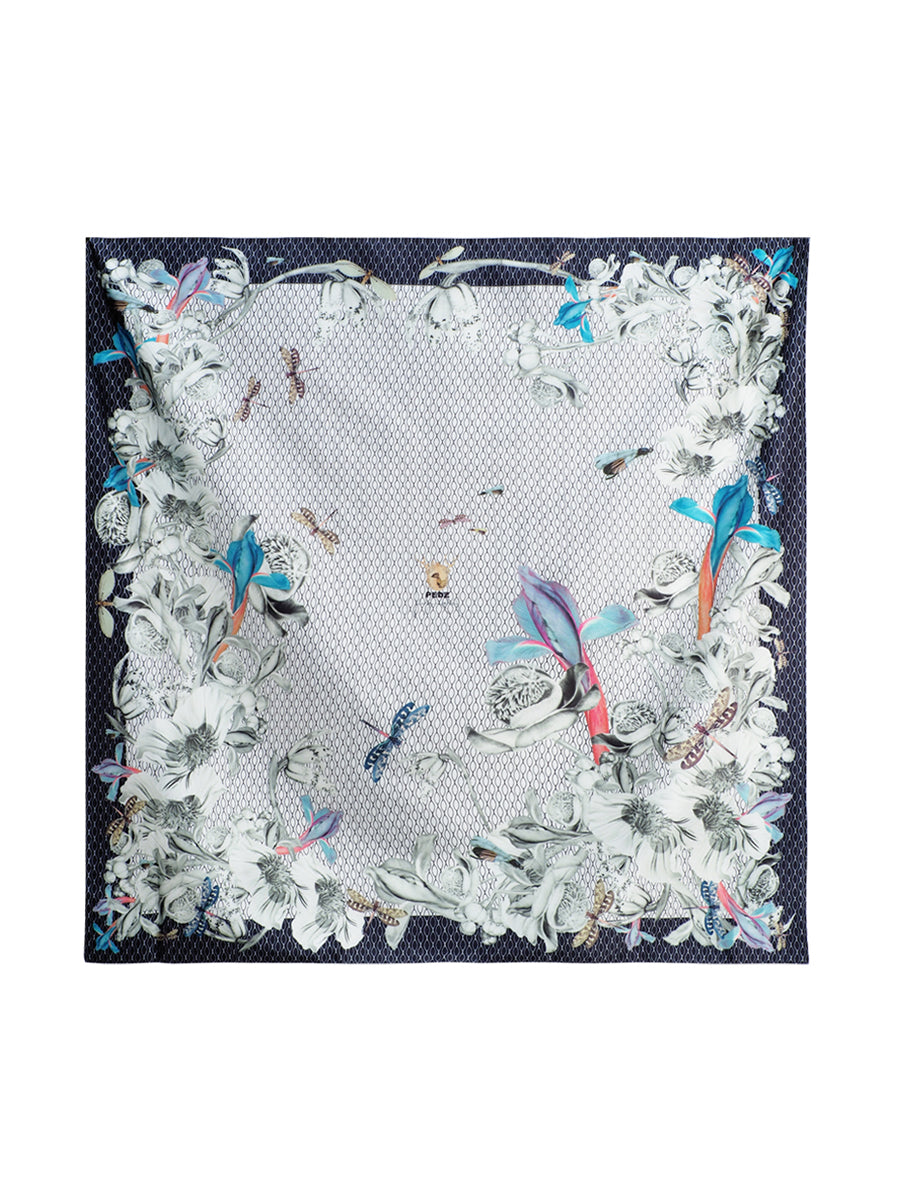 Black Secret Garden Scarf