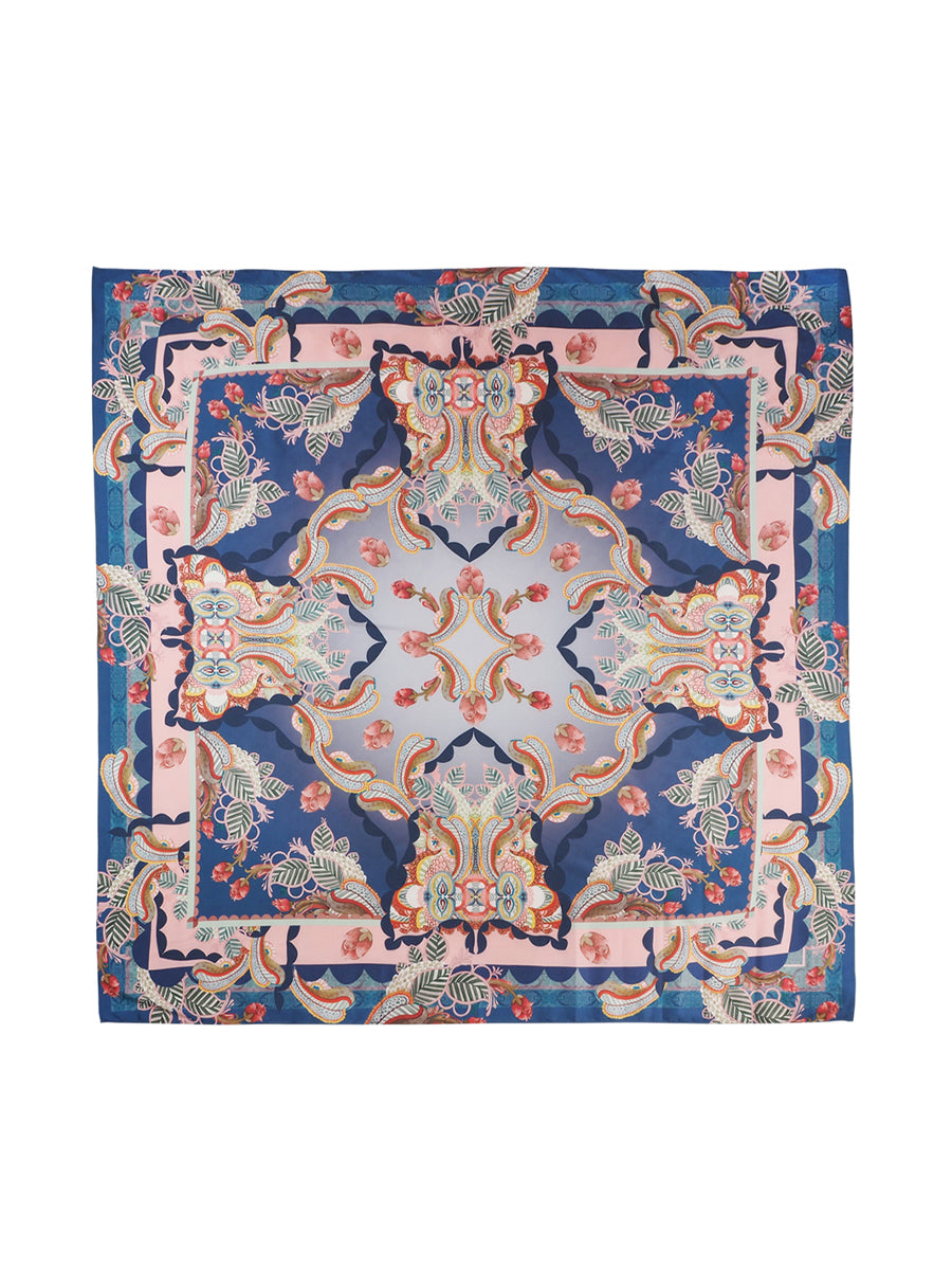 Blue Baimai Scarf
