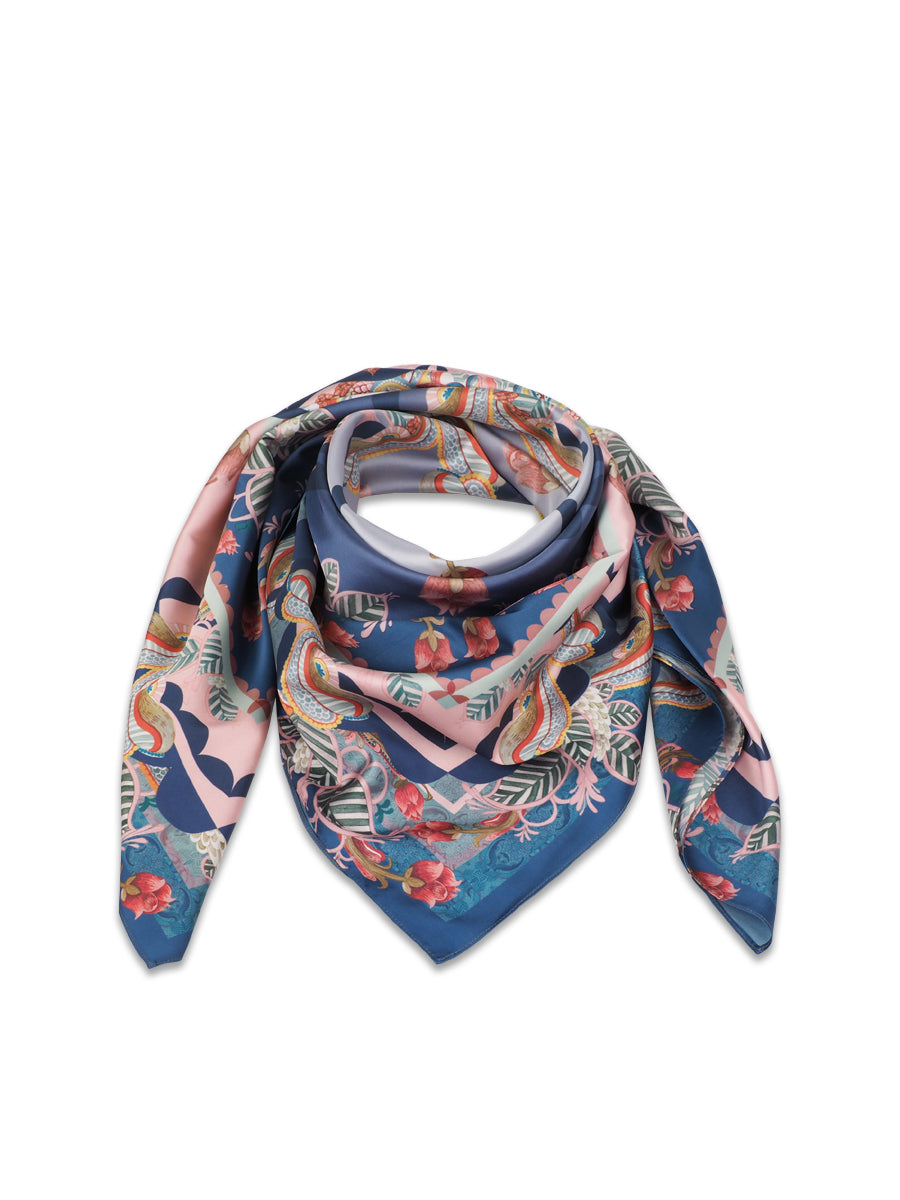 Blue Baimai Scarf