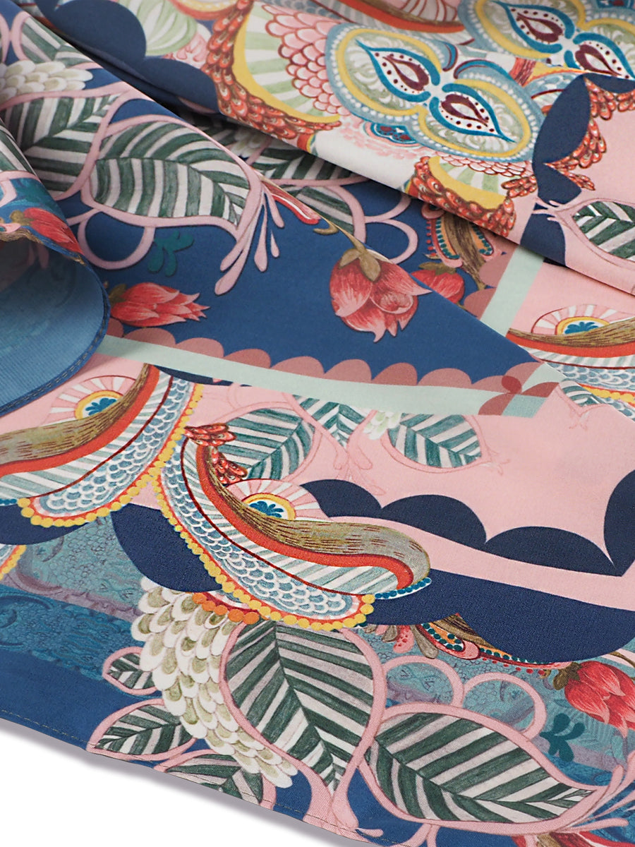 Blue Baimai Scarf