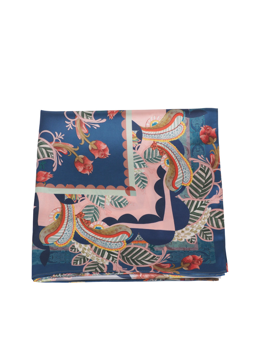 Blue Baimai Scarf