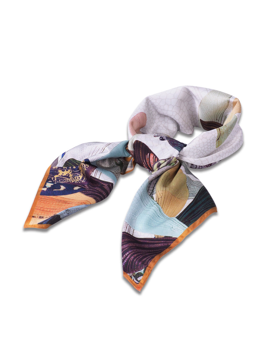 Orange Dragonfly Wings Scarf