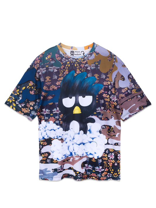 BADTZ-MARU CAMOUFLAGE T-SHIRT