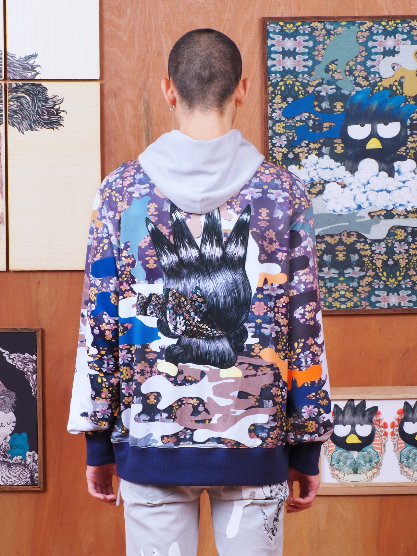 เสื้อฮู้ดลายพราง BADTZ-MARU