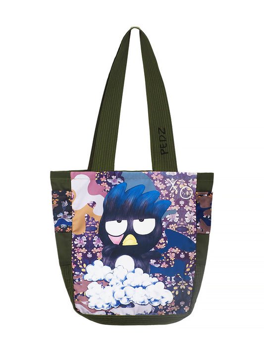 PEDZ X BADTZ CAMOUFLAGE TOTE BAG