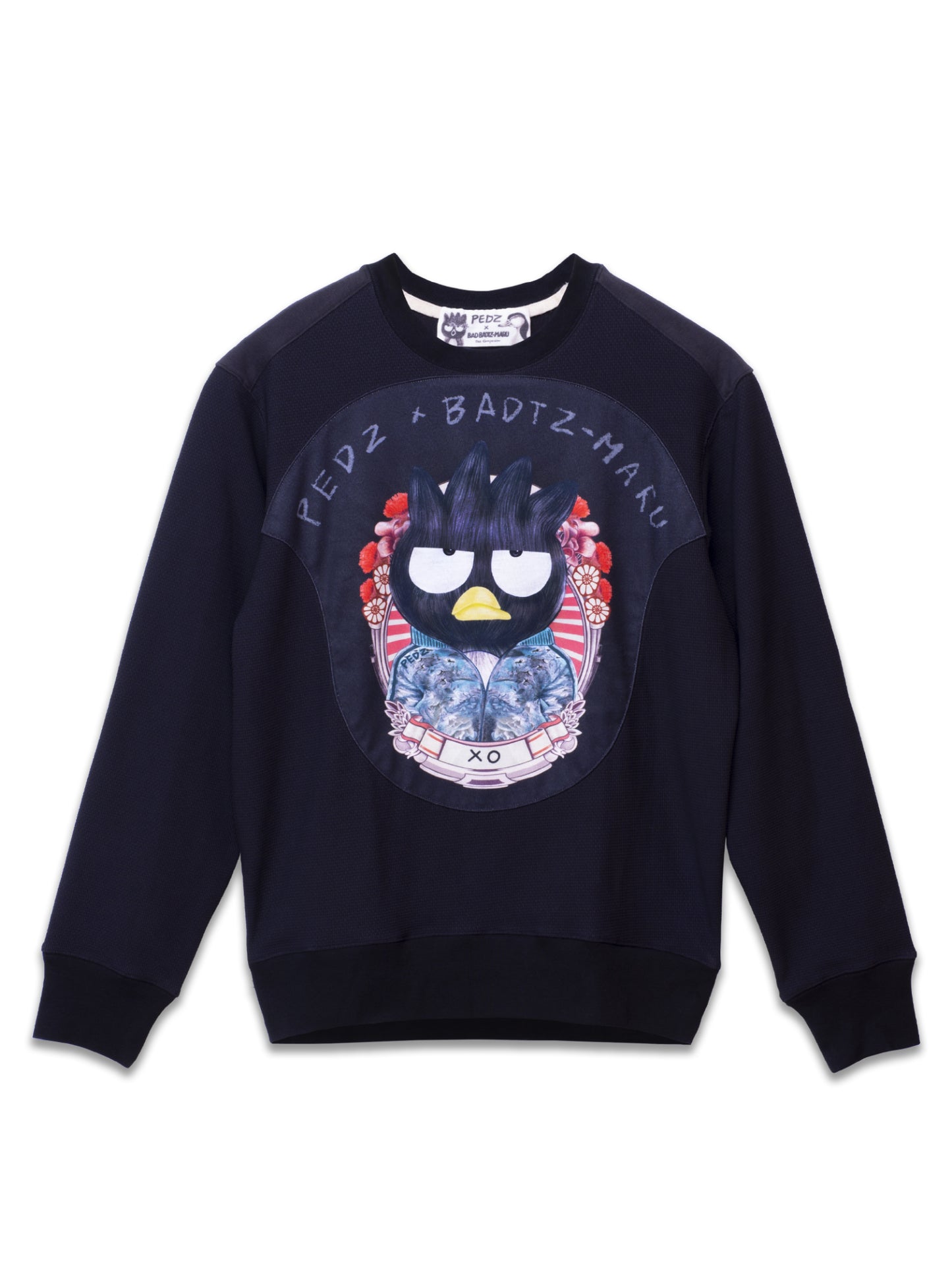 เสื้อสเวตเชิ๊ต PEDZ X BADTZ-MARU สีดำ