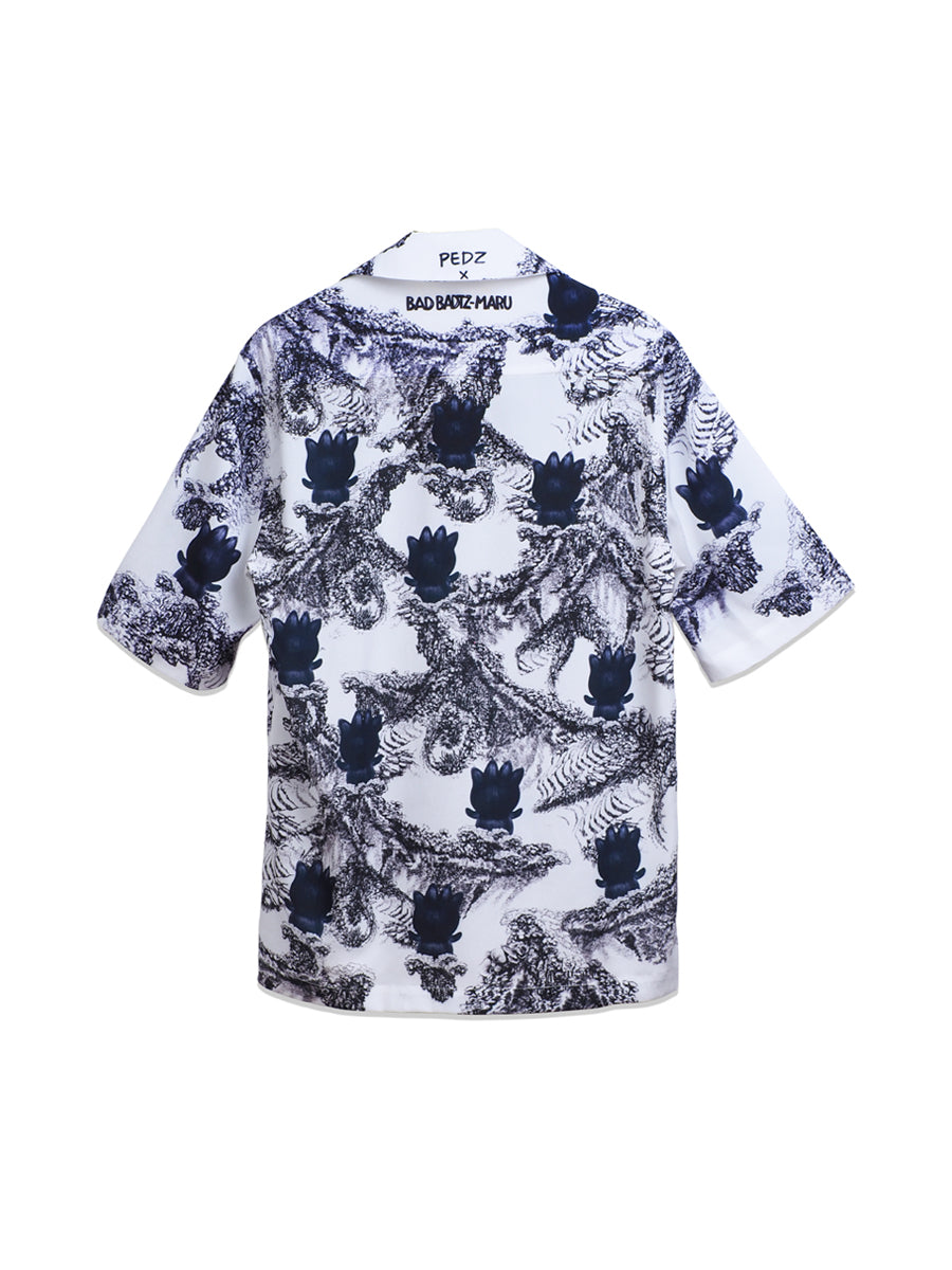 เสื้อเชิ๊ตฮาวายพิมพ์ลาย XO MOUNT