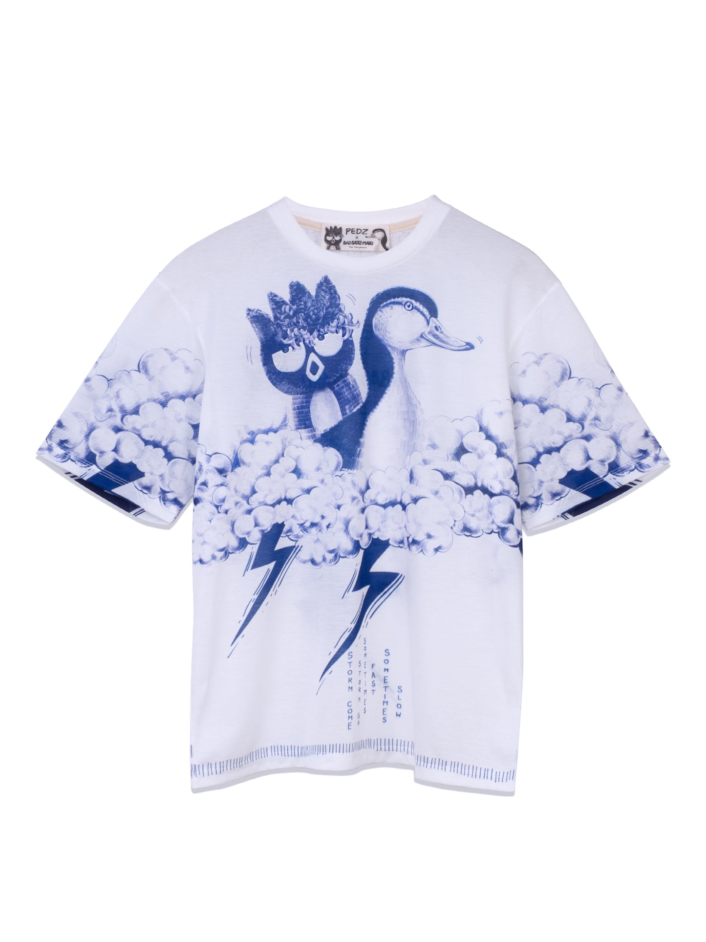 เสื้อยืด WHITE XO NAVY STORM