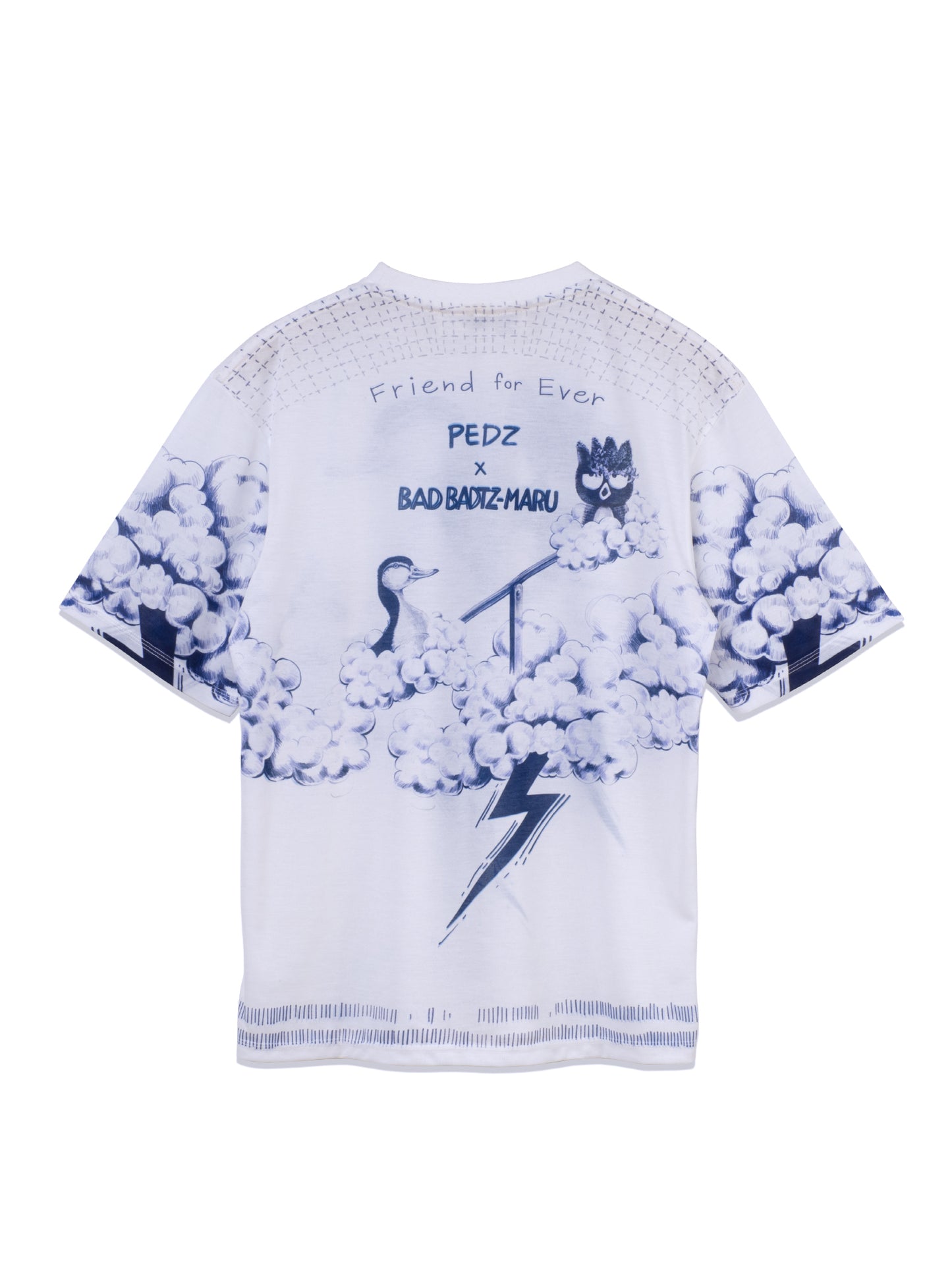เสื้อยืด WHITE XO NAVY STORM