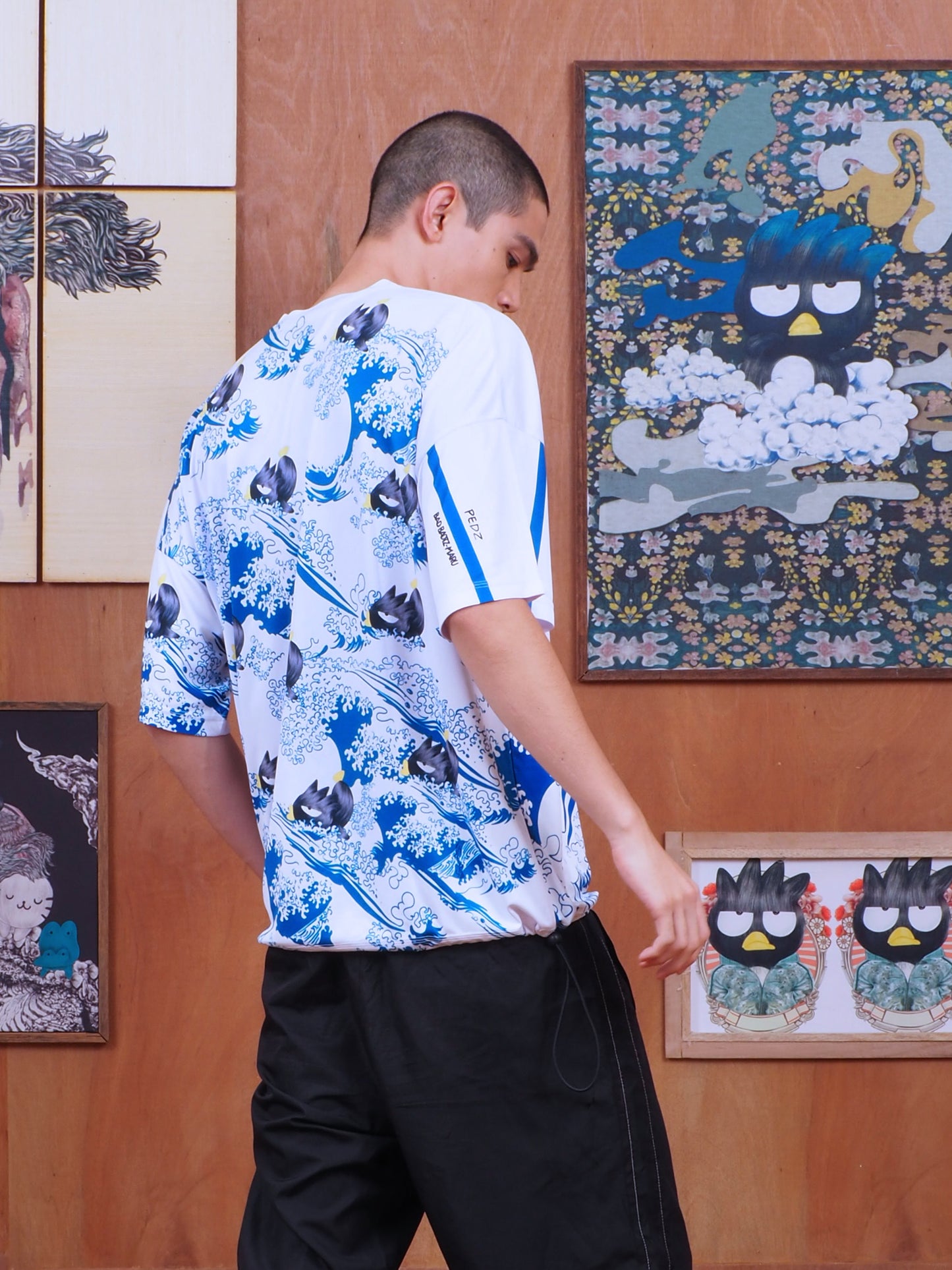 เสื้อยืด THE GREAT WAVE สีขาว