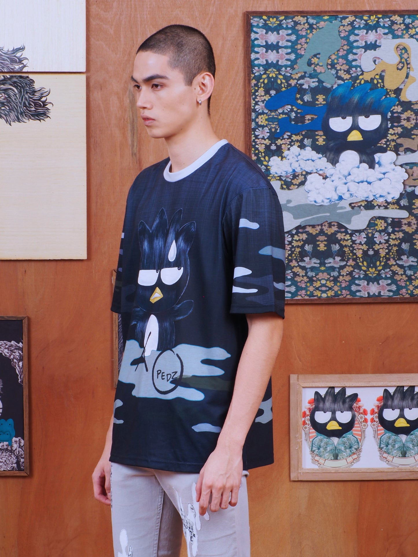 เสื้อยืด XO สีดำ