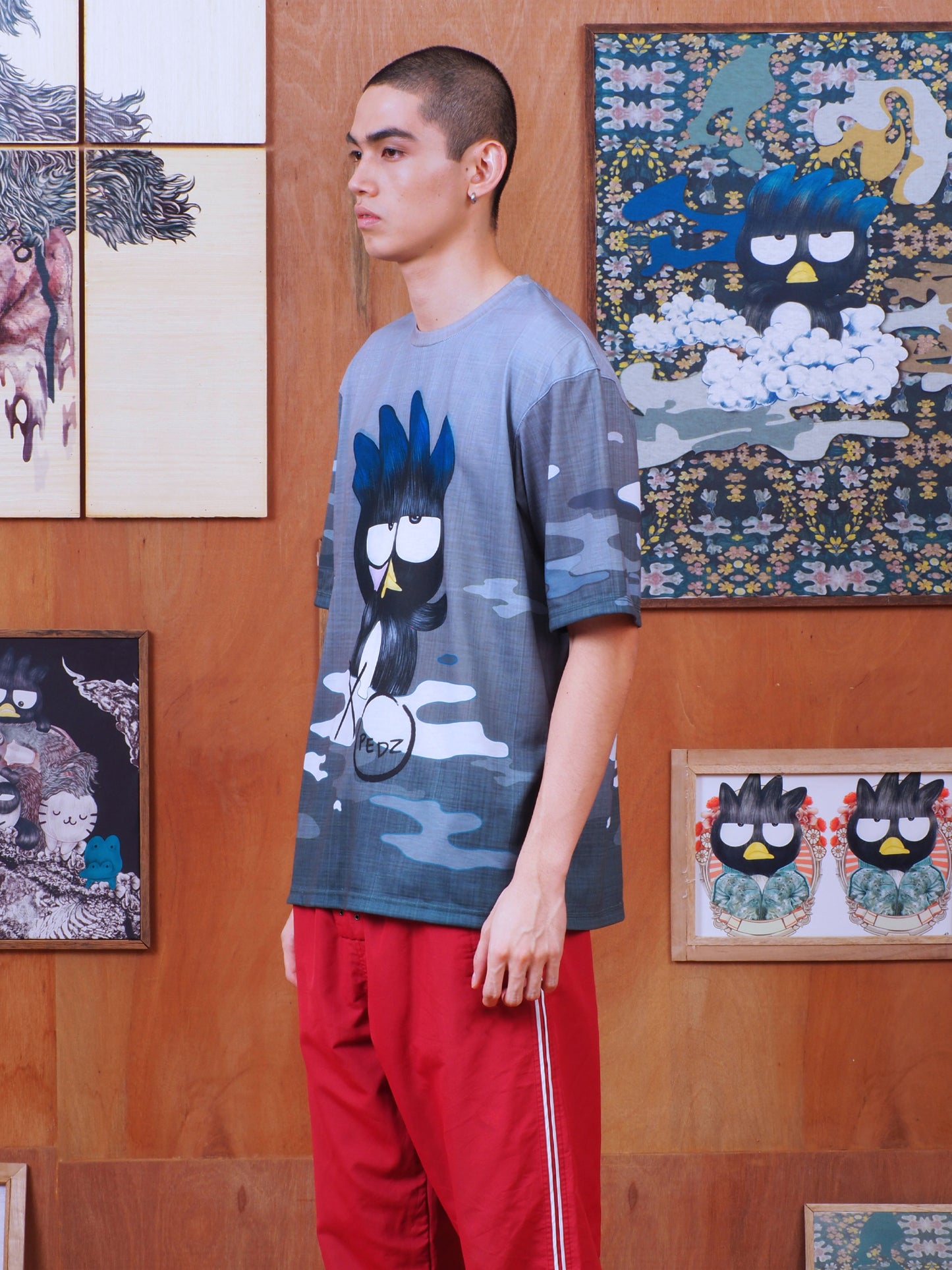 GREY XO T-SHIRT