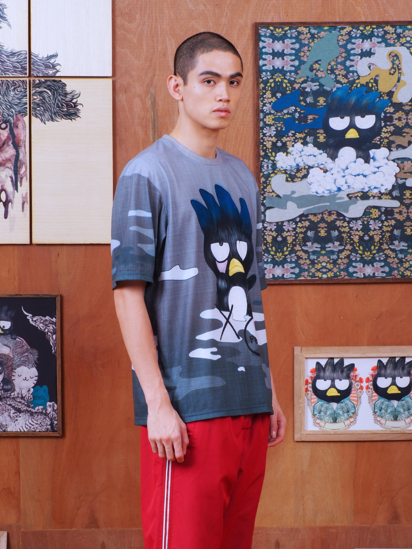 GREY XO T-SHIRT