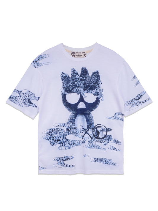 WHITE XO  CHRYSANTHEMUM T-SHIRT